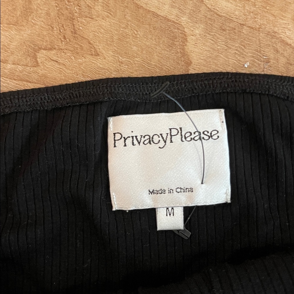Privacy Please Rue Button Down Ribbed Dress - Picture 5 of 5